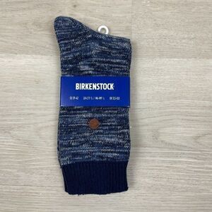 Birkenstock Roma Crew Socks Womens 8-11.5 Mens 6-9.5 Blue